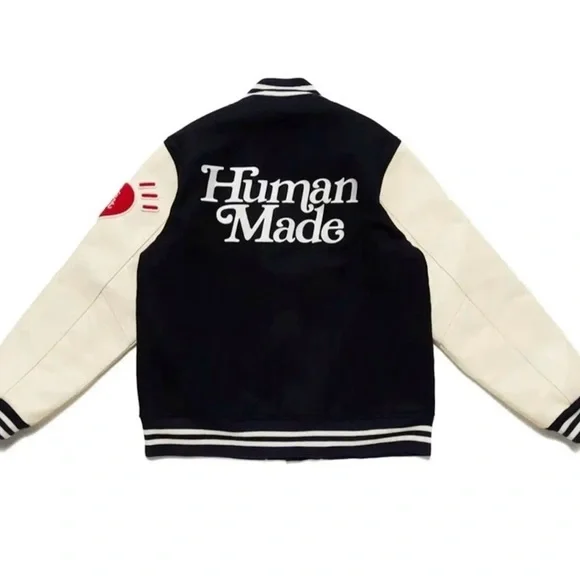 Girls Dont Cry X Human Made (RARE VARSITY JACKET)